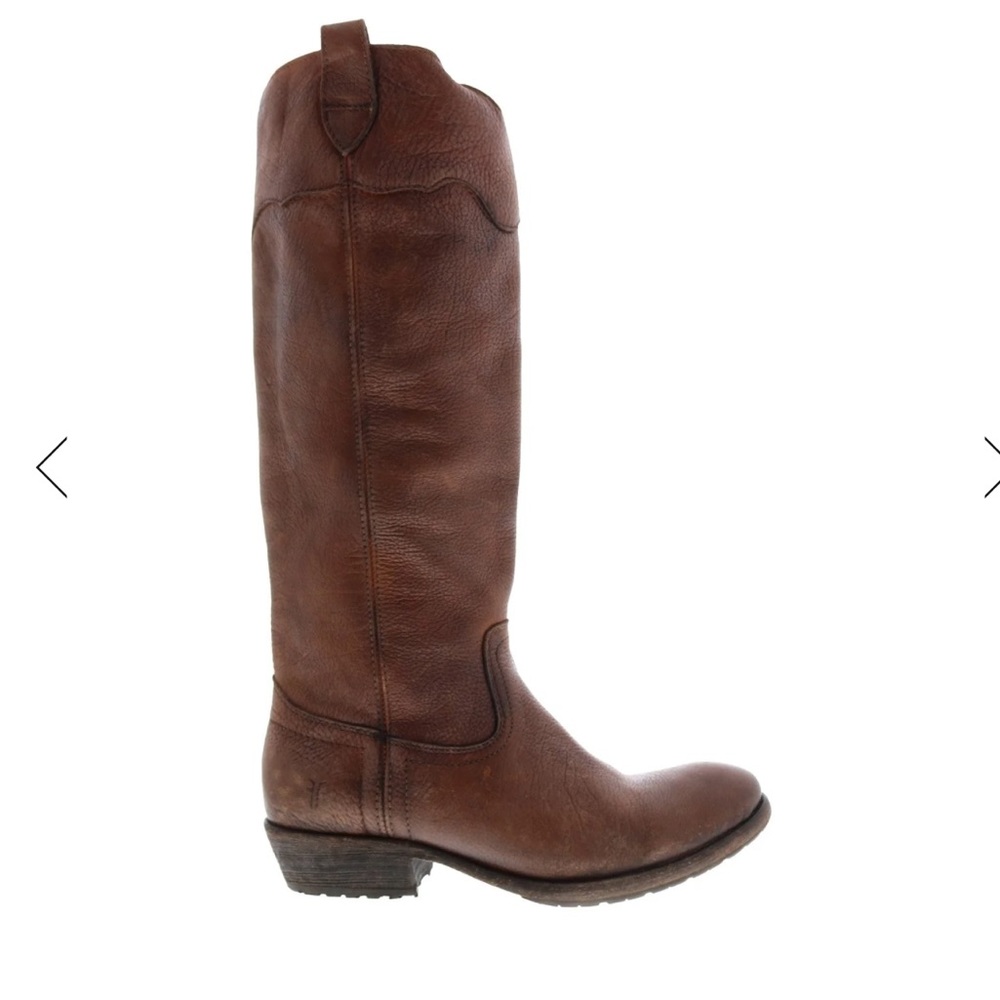 Frye Carson Lug Riding 77203 Womens Brown Boot Size 8.5